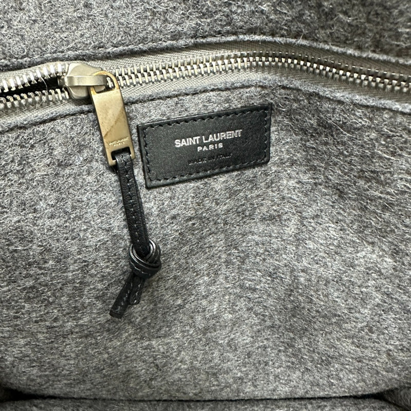 Saint Laurent Paris 632539 Shoulder Bag Hand Bag Bag Tote Bag gray Black