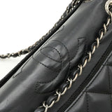 CHANEL Chanel Matelasse Coco Mark Chain Shoulder Bag Leather Black A93011