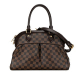 Louis Vuitton Damier Trevi PM Handbag Shoulder Bag N51997 Brown PVC Leather Women's LOUIS VUITTON