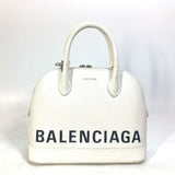 Balenciaga 550645 Bicolor bag 2WAY Bag Shoulder Bag Crossbody Hand Bag White Black