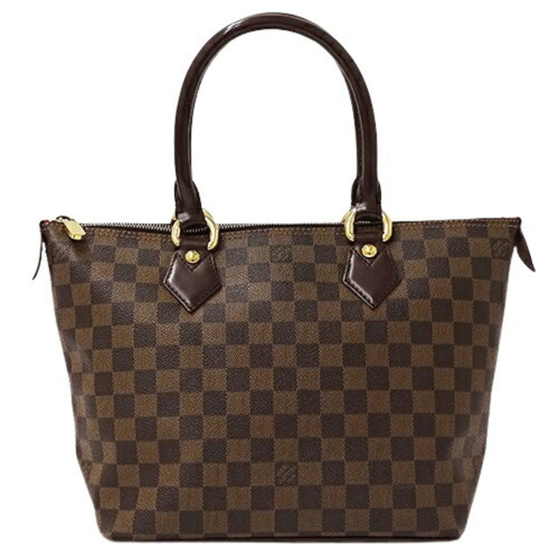 Louis Vuitton Damier Women's Tote Bag Handbag Saleya PM N51183 Brown Compact