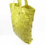 BOTTEGA VENETA Shoulder Bag Tote Cassette Leather Yellow Men's Women's w0536a