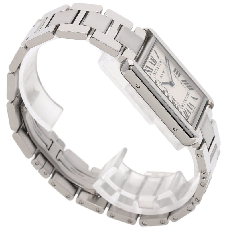 Cartier W5200014 Tank Solo LM Watch Stainless Steel SS Men's CARTIER