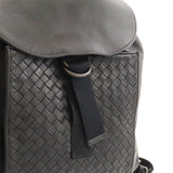 BOTTEGA VENETA Bottega Veneta Intrecciato Backpack Rucksack Calf Leather Black 361014