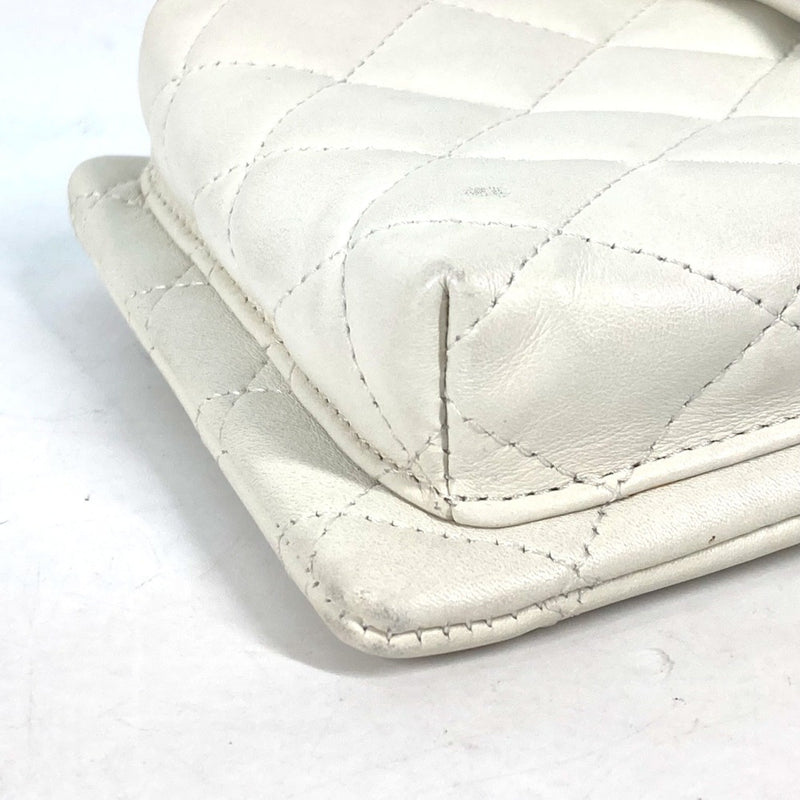 Chanel Cambon Line Pochette bag Shoulder Bag White