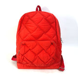 BOTTEGA VENETA 652188 Maxi Intrecciato bag Backpack Tomato Red