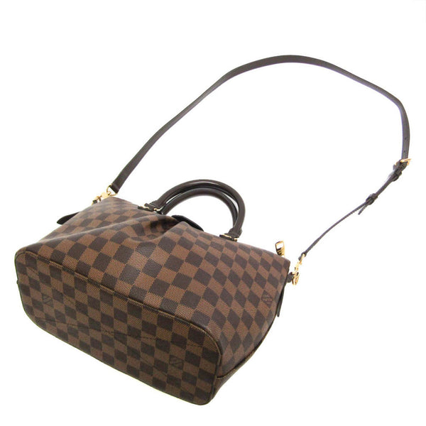 Louis Vuitton Damier Siena PM N41545 Women's Handbag Ebene