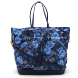 LOUIS VUITTON Louis Vuitton Ikat Flower Noefull MM Tote Bag Shoulder Grand Blue M94312