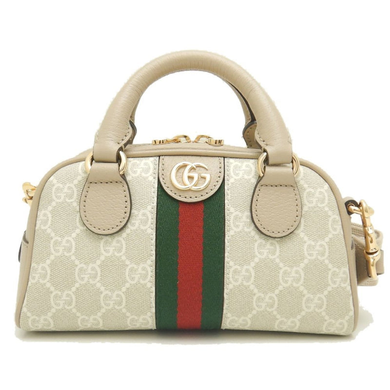 GUCCI 724606 Handbag Ophidia GG Supreme Canvas Beige 251846