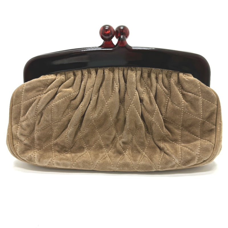 Chanel CC Mark vintage Pouch Brown