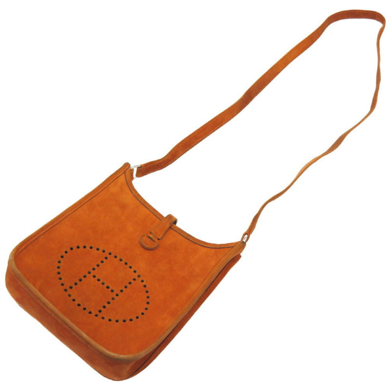 Hermes Evelyn TPM Dobris Orange Shoulder Bag □ H Engraved 0069HERMES