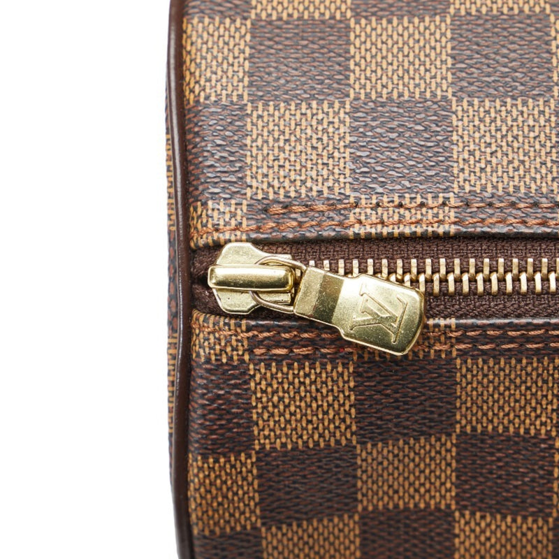 Louis Vuitton Damier Ebene Papillon Handbag N51303 Brown PVC Leather Women's LOUIS VUITTON