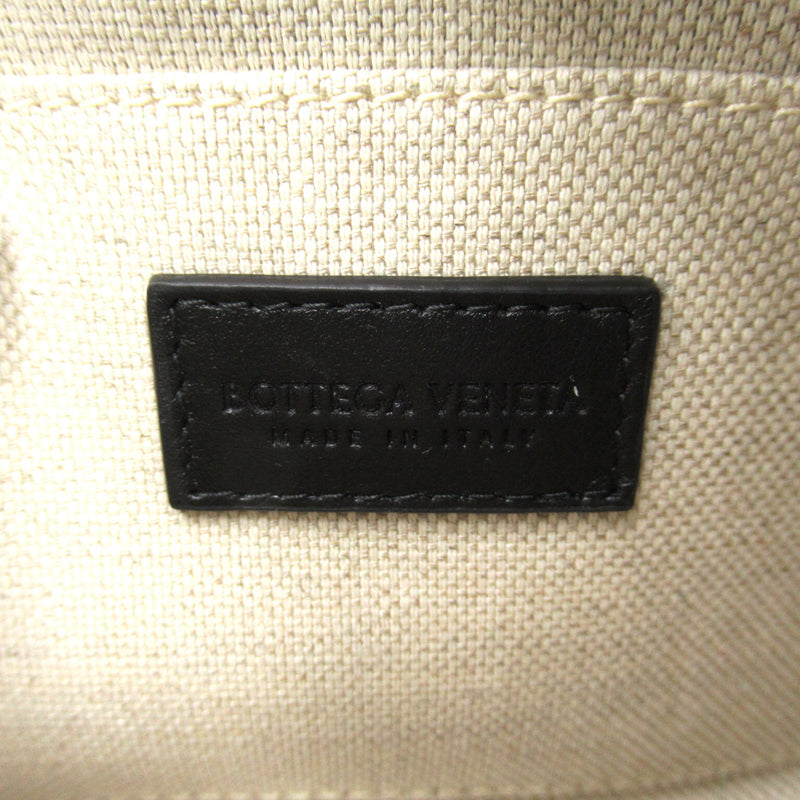 BOTTEGA VENETA Mini Intrecciato camera bag Black leather 765911V2HL18803