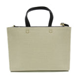 GIVENCHY GTote Bag Small Beige Black canvas leather BB50UEB1DR255