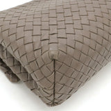 BOTTEGA VENETA Bottega Veneta Intrecciato Shoulder Bag Chain Tote Leather Greige 386498