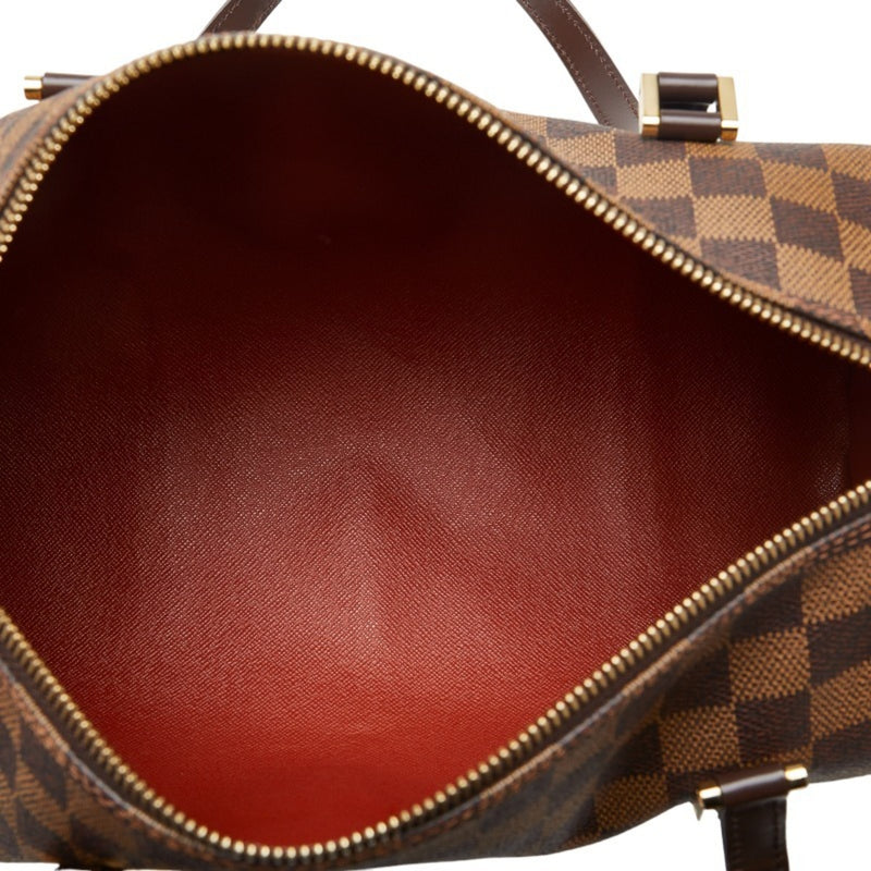 Louis Vuitton Damier Ebene Papillon Handbag N51303 Brown PVC Leather Women's LOUIS VUITTON