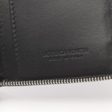 BOTTEGA VENETA Cassette wallet without coin case, bi-fold wallet, round leather, men's, black, 749462VBWD28803