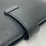 Hermes Wallet Folded wallet GoldHardware Black