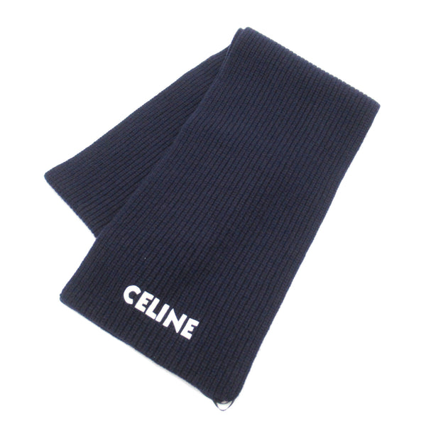 CELINE Scarf Navy wool 2AC35423P07MR