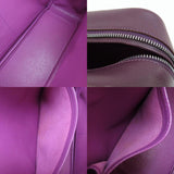 Hermes Plume 28 Purple Handbag Epson Women's HERMES