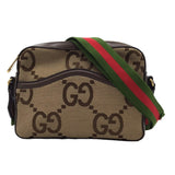 GUCCI Gucci Jumbo GG Canvas Bag 675891 Shoulder Men Women Unisex