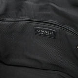 CHANEL Coco Mark V Stitch Handbag Leather Black