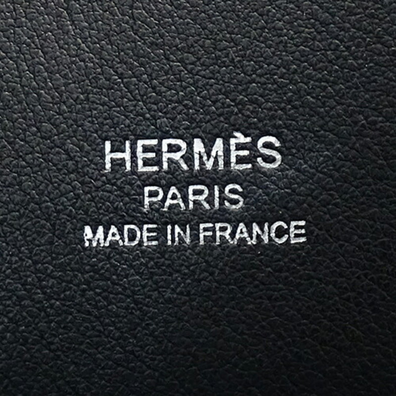 HERMES Bag Transat Women's Men's Brand Handbag Evercolor Vaux Swift Black Blue Indigo Rouge de Cool Silver Hardware D Engraved