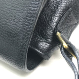 CELINE vintage Kaban One Shoulder Bag Hand Bag Black x GoldHardware