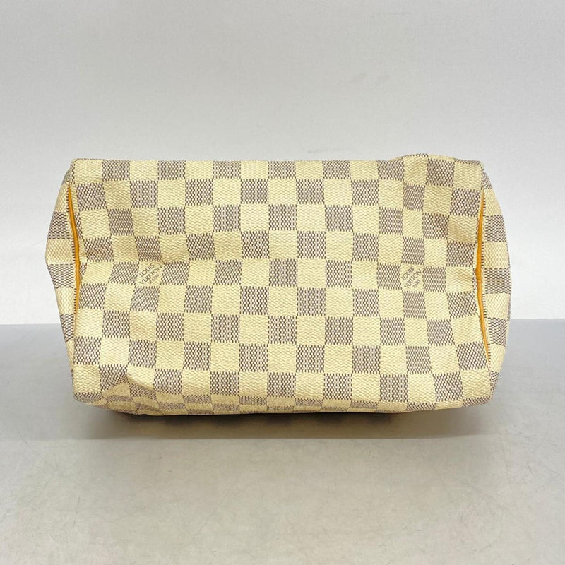 Louis Vuitton Handbag Damier Azur Speedy 25 N41534 White Ladies