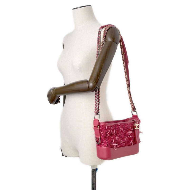 Chanel Chain Shoulder Bag Gabriel Doe Hobo Small A91810 CHANEL Tweed