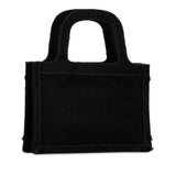 Christian Dior Dior Book Tote Bag Handbag Black Canvas Women's