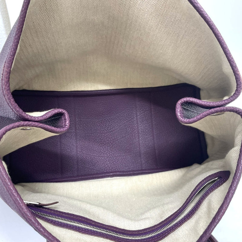 Hermes bag shawl Tote Bag Cassis Purple Based