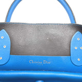 CHRISTIAN DIOR Handbag Crossbody 2WAY Shoulder Bag Tote Bag blue