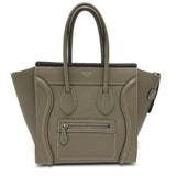 CELINE Micro Shopper bag Hand Bag Beige