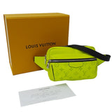 LOUIS VUITTON Bag Monogram Taigarama Men's Body Waist Bum Outdoor Jaune Yellow M30251 Crossbody