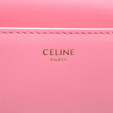 CELINE Triomphe Shoulder Bag Leather Women's Pink Rosa 194143BF424OS