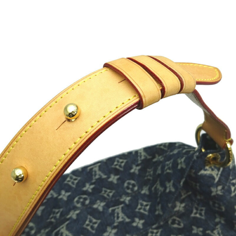 Louis Vuitton Daily GM Women's Shoulder Bag M40492 Monogram Denim Blue