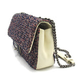 CHANEL Matelasse ChainShoulder Mulch color leather tweed