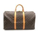 Louis Vuitton LOUIS VUITTON Keepall 50 Boston Bag Coated Canvas Monogram Men's Women's Brown M41426