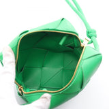 BOTTEGA VENETA Cassette Camera Bag Shoulder Leather Women's Green