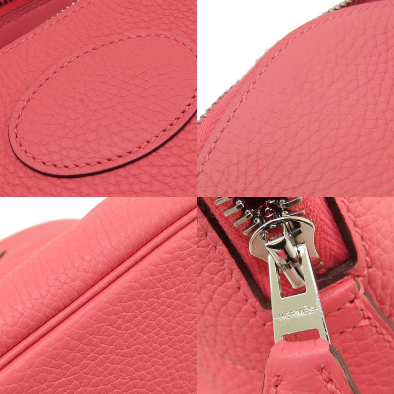 Hermes Bolide 31 Rose Azalee Handbag Taurillon Women's