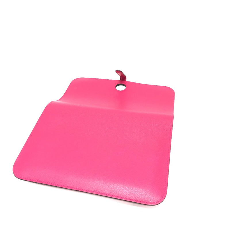 Hermes Bi-fold Wallet Long Wallet Wallet Long Wallet Long Wallet Rose mexico pink SilverHardware