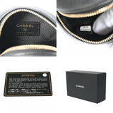 CHANEL CC Filigree Chain Shoulder Black Tone AP0365 Women's Caviar Skin Bag