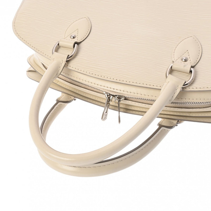 LOUIS VUITTON Epi Pont Neuf PM Ivory M59072 Women's Leather Handbag