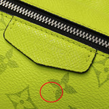 LOUIS VUITTON Bag Monogram Taigarama Men's Body Waist Bum Outdoor Jaune Yellow M30251 Crossbody