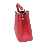 LOUIS VUITTON Capucines BB M94754 Handbag Shoulder Bag Red Taurillon Leather Women Men