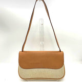 Hermes Bag Sack Colorado PM Brown x Ivory White Shoulder Horizontal Ladies Toile Ash Leather HERMES