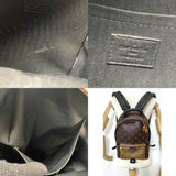 Louis Vuitton Bag Palm Springs Backpack PM Brown x Black Rucksack Women's Men's Monogram Reverse PVC Leather M43116 LOUISVUITTON