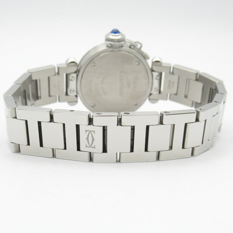 CARTIER Miss Pasha watch, stainless steel, ladies', silver, W3140007