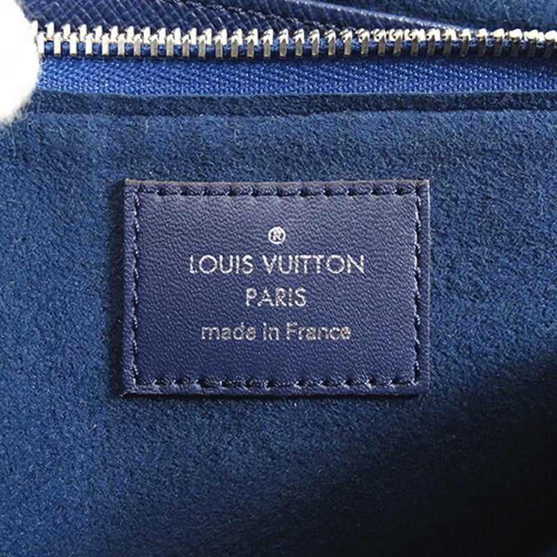 Louis Vuitton LOUIS VUITTON Bag LV Escale Women's Shoulder Pochette Double Zip Blue M69124 Chain Compact